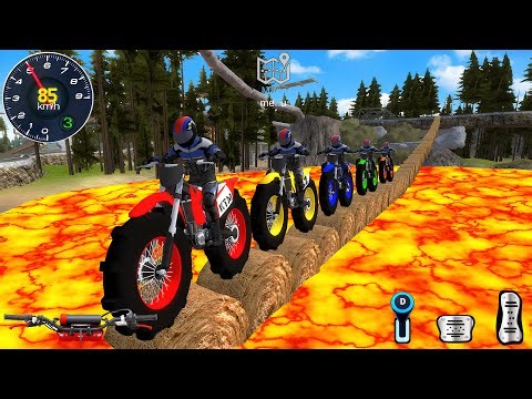 Impossible Dirt Motor Bikes Racing Game #1 - Extreme Driving Motocross Stunts - Android [Gameplay]