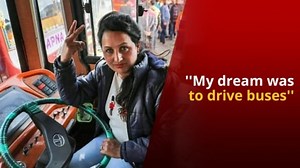 Meet Jammu and Kashmir's First Female Bus Driver