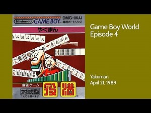 Game Boy World #004: Yakuman (Nintendo, 1989)