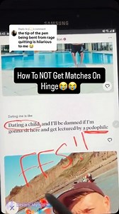 8.2K views · 96 reactions | Ready for your own roast?  Download the Review my Hinge app. Link in bio! Video Credit: TikTok @ justcallme_charlotte #hinge #dating #redflags #onlinedating #datingadvice | Review My Hinge | Facebook