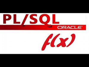 Oracle PL/SQL functions with examples