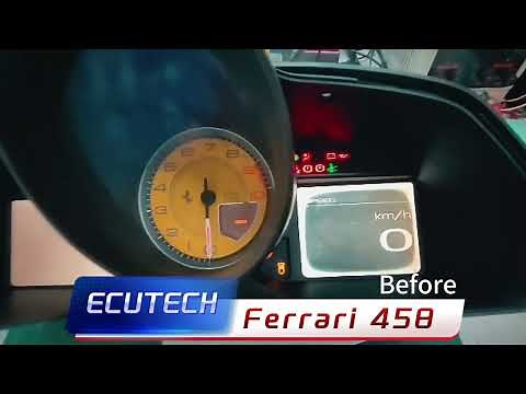 FERRARI 458 ITALIA INSTRUMENT CLUSTER SPEEDOMETER REPAIR