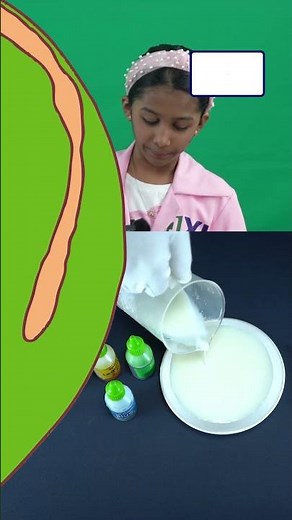 Fireworks in Milk! 🥛💥 Easy Science Experiment with Dish Soap
