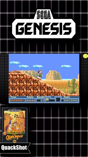 QuackShot de Sega Genesis #shorts #retrogaming #nostalgia #sega