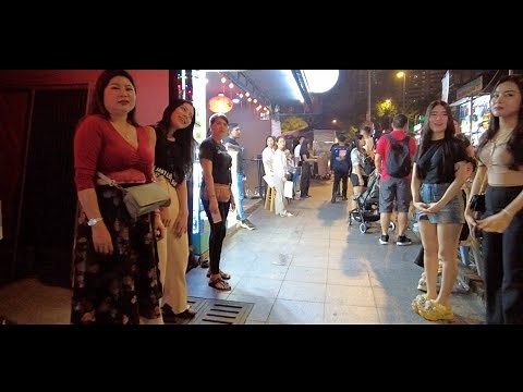 【2024年7月最新クアラルンプール】ブキビンタン マッサージ バー Night Walk Bukit Bintang Jalan Alor Massage Bar マレーシア nightlife