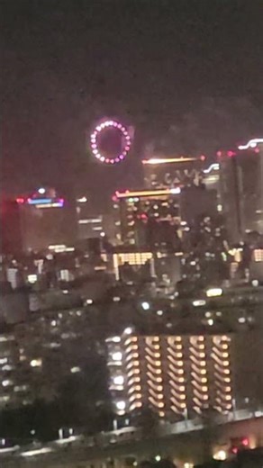 横浜ナイトフラワーズ２０２５ 打上花火 ９月１４日 #横浜 #みなとみらい #コスモクロック21 #ランドマークタワー #花火 #新港ふ頭 #yokohama #fireworks #shorts