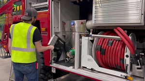 1.9K views · 71 reactions | Oshkosh Airport Products delivers safety and convenience to operators. The #Striker ARFF swing out steps were designed to conveniently help the fire fighter gain access safely and easily to equipment stored in the upper compartments. | Oshkosh ARFF | Facebook