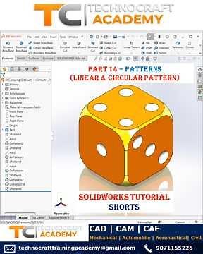 Part 14 Types of Patterns #solidworks