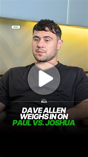 Dave Allen weighs in on Jake Paul vs. Anthony Joshua fight 🤔 Check out the latest episode of 'The Hook' on the Daily Mail Boxing YouTube channel 👀 #anthonyjoshua #aj #jakepaul #boxing | Daily Mail Sport