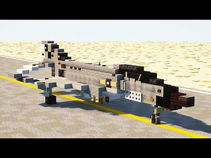 Minecraft F-4 Phantom II Fighter Bomber Tutorial