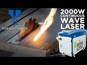 Everything to know about 2000w Continuous Wave Laser Cleaning Machine by Fortune Laser