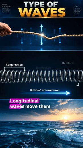 How Waves Actually Work (Transverse, Longitudinal & EM Waves)