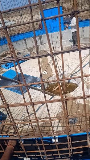 OHT shaft wall starter shuttering work #viral #construction #heavycivil #dam #siteengineer #reels