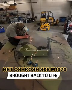 559K views · 1.7K reactions | Rise From the Scrap: Reviving the Het Oshkosh! | C & C Equipment | Facebook