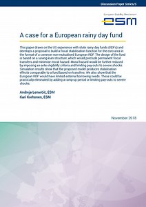 A case for a European Rainy Day Fund