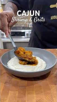 CAJUN SHRIMP & GRITS | With A Twist!