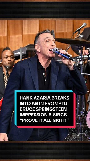 Hank Azaria's Impromptu Bruce Springsteen Impression