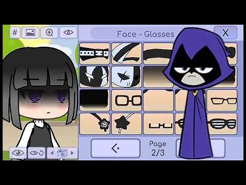 Creando personajes de los jóvenes titanes en acción|gacha life| [Sofía aishi]