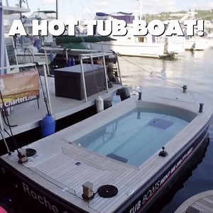 Hot tub boat = ahhhhhhh ... Just one of the rides featured on tonight's all-NEW "Boat Buyers" at 10|9c. | Travel Channel