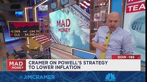 Cramer explains the factors driving the Fed's inflation strategy