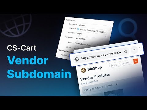 How Does CS-Cart Vendor Subdomain Empower Multi-Vendor Stores?