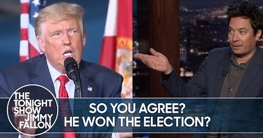 Jimmy Fallon gives us the Trump 'concession speech we all deserve'