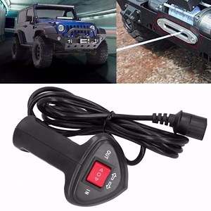 Klanata Universal 3 PIN Winch Remote Control Kit, 9.2ft 2.8m Cable Length, Electric Winches for Car Offroad Vehicles