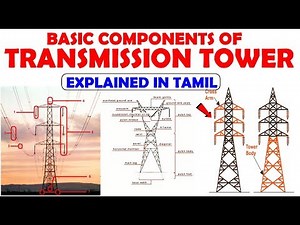 இவ்வளவு இருக்கா ? | Basic Components Of Transmission Tower | Explained In Tamil