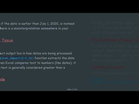 Solving the Excel Date Parsing Dilemma