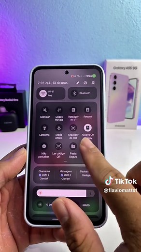 Como Ativar o Gravador de Tela no seu Samsung