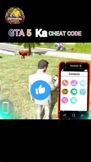 gta ka cheat code #priyanshu sarkar #indianbikedriving3