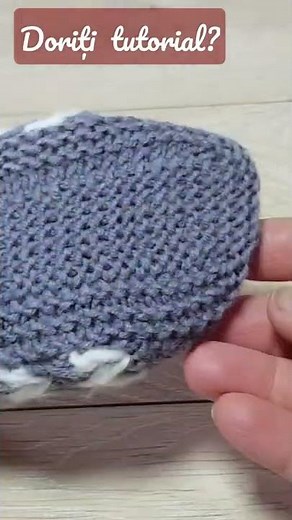 Anunț. Cipici tricotati.