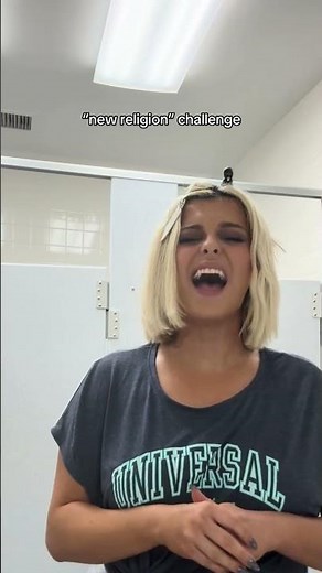 "New Religion" Challenge 💋 #beberexha #newreligion #extradirty