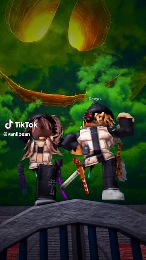 with the best friend // tc: me // SKIES MADE BY @dev #mm2 #murdermystery2 #roblox #vanilbean #fyp #foryou #viral