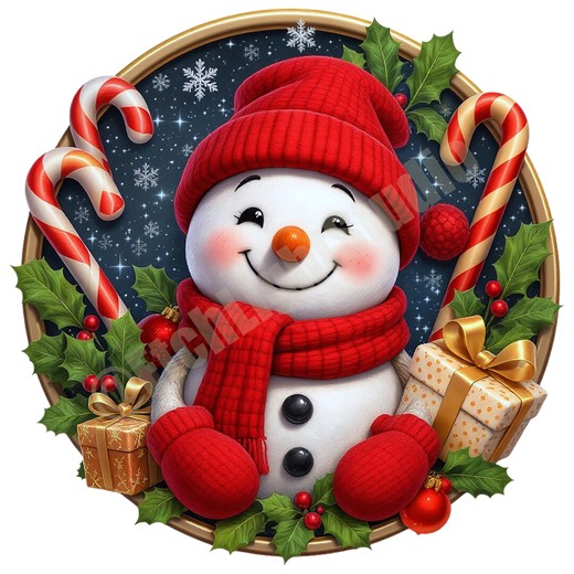 Jolly Snowman Emblem: Transparent PNG for Christmas Holiday Sublimation, Stickers, and Winter Shirts - Etsy