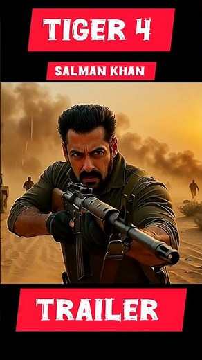 Tiger 4 Official Trailer | Salman Khan | Katrina Kaif | New Movies 2025 | YRF Spy Universe #ytshorts