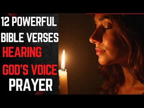 12 Powerful Bible Verses On Hearing The Voice Of God