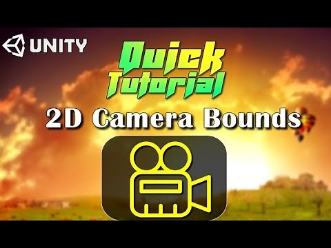 Unity 2d Camera Bounds - bound objects with camera