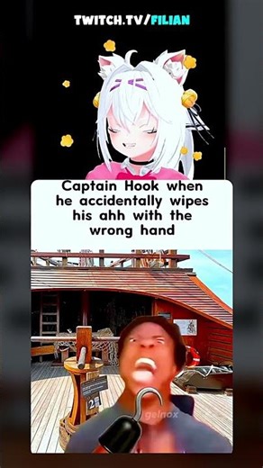 Captain Hook has a Mean Hand