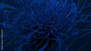 Beautiful Disco Blue Abstract Background, Colorful Background, 4K Ultra HD, Abstract Backgrounds, club concert dance disco dj matrix beam dmx fashion Stock Video