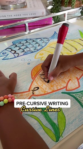 Fun Pre-Cursive Writing Activity for Kids