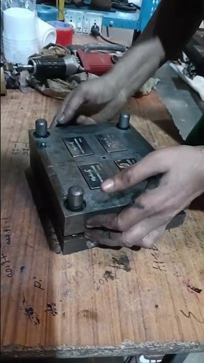 Plastic injection moulding during mould assembly unsafety works#plastic