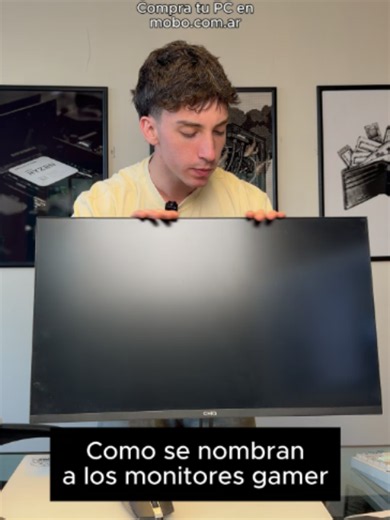 Cómo nombran a los monitores Gamers