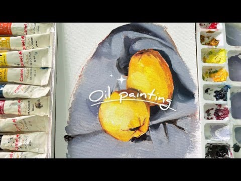 Learning Oil Painting as a Total Beginner!🎨🫟