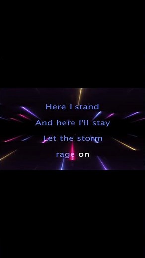 Let It Go – Frozen Karaoke Version Short #karaoke #karaokeversion #singalong #shorts #song #music