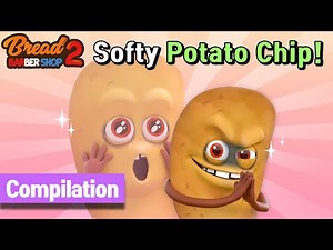 BreadBarbershop | Softy Villain Potato Chip! | english/animation/dessert/cartoon