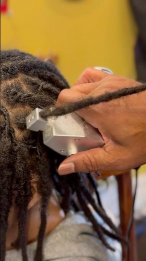 DREADLOCK MACHINE Locs in seconds #shorts