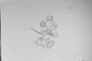 Mickey Mouse Running Animation