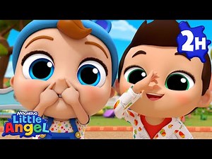 My 5 Senses | Little Angel and Cocomelon Nursery Rhymes