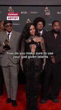 Kehlani talks Curating Music for her Fans at 2026 Grammys